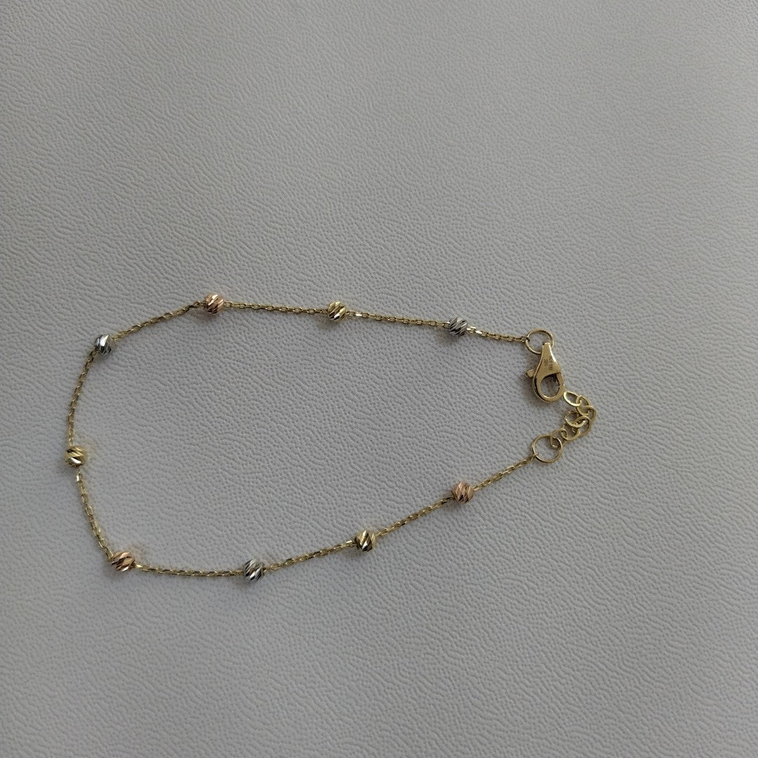 PULSERAS DAMA ORO 14K 1.1 (NUEVO)