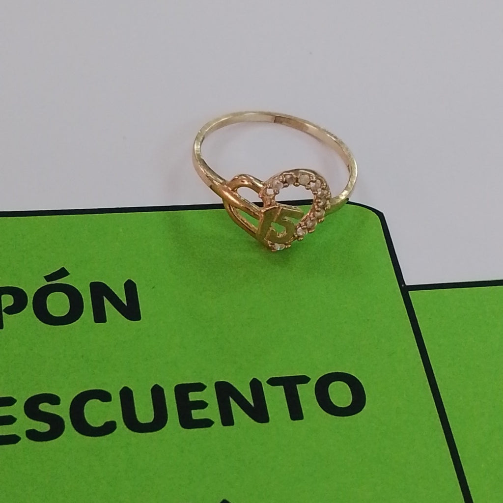 ANILLITO ORO 10 K 1.4 GRMS (SEMINUEVO)