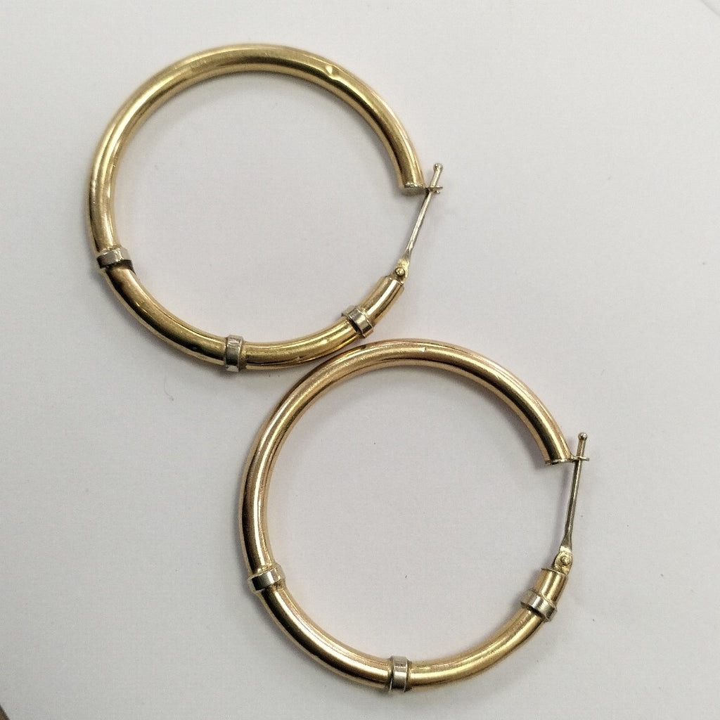 ARRACADAS PAR ORO 14 K 4.9 GRMS (SEMINUEVO)