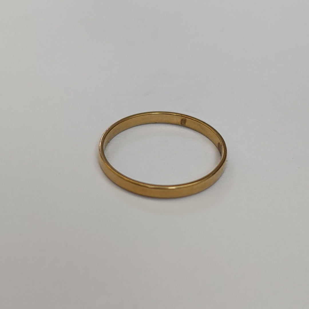 ANILLO ORO 14 K 1,40 GRMS (SEMINUEVO)
