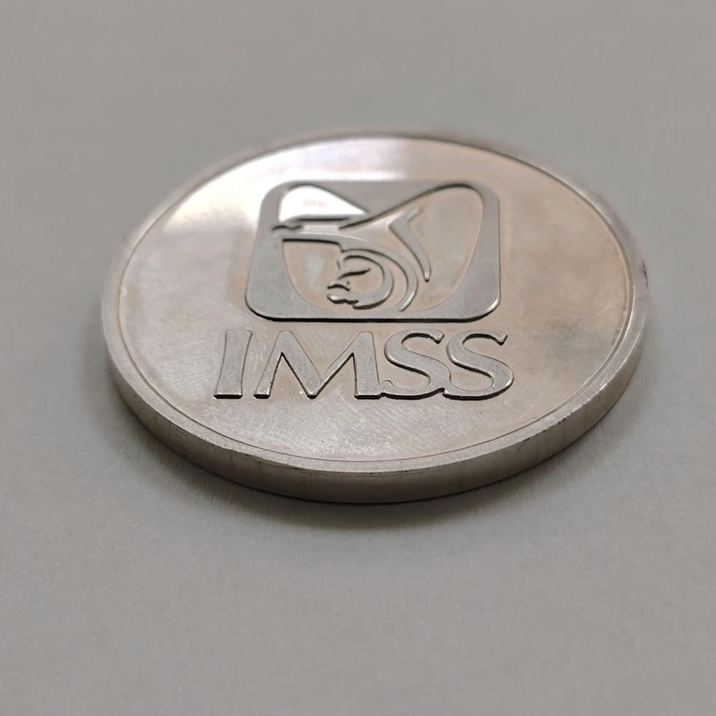 MEDALLA CONMEMORATIVA PLATA 34.4 GRMS (SEMINUEVO)