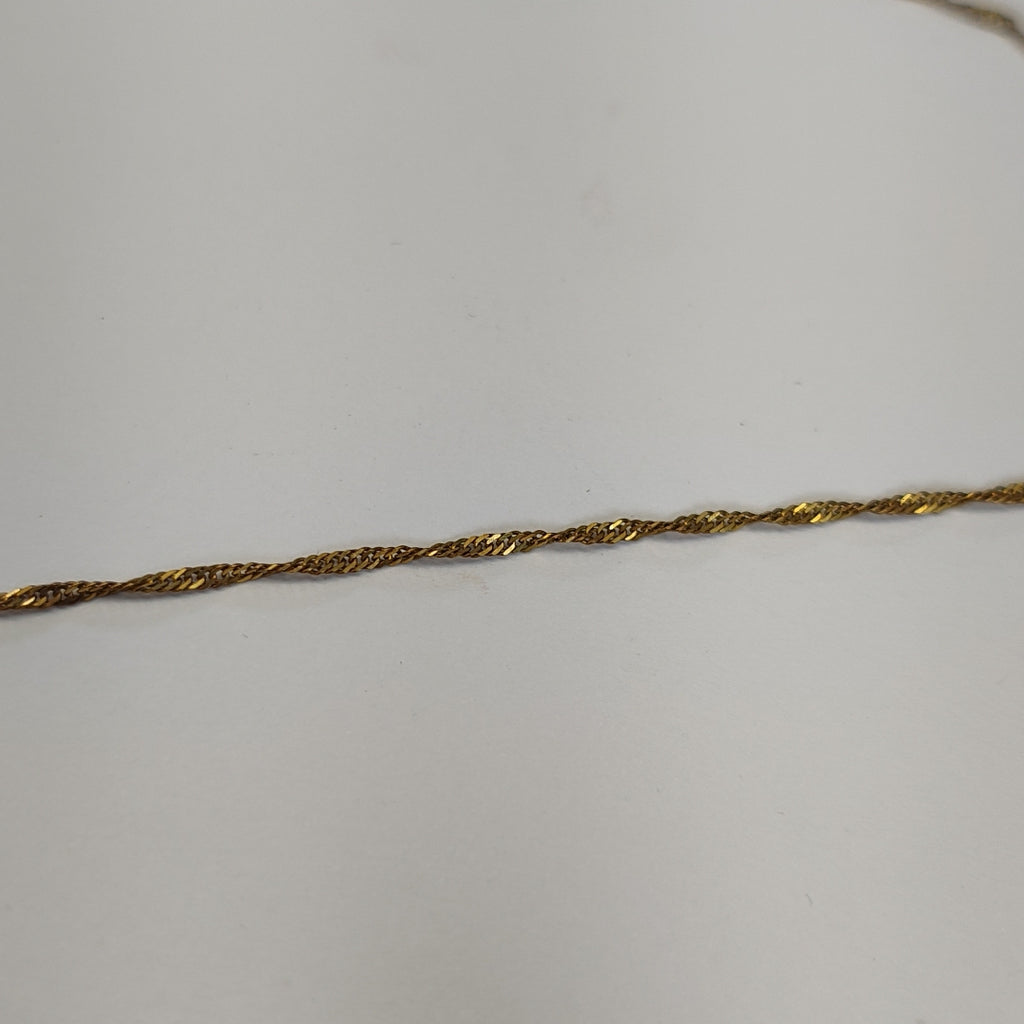 CADENA ORO 10 K 2,10 GRMS (SEMINUEVO)