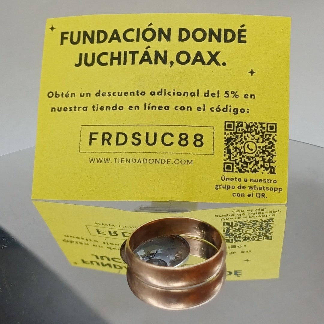 ARGOLLA ORO 10 K 3.7 GRMS (SEMINUEVO)