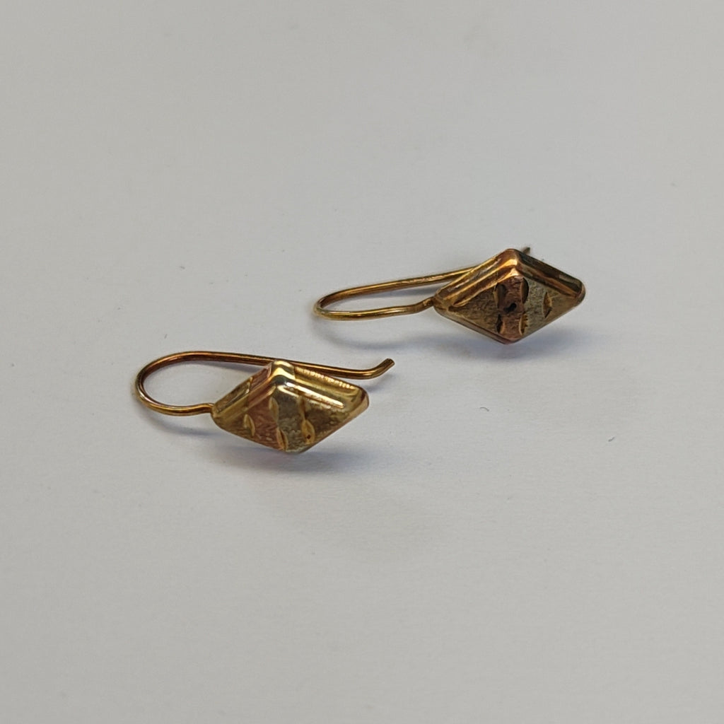 ARETES PAR ORO 10 K 0,70 GRMS (SEMINUEVO)