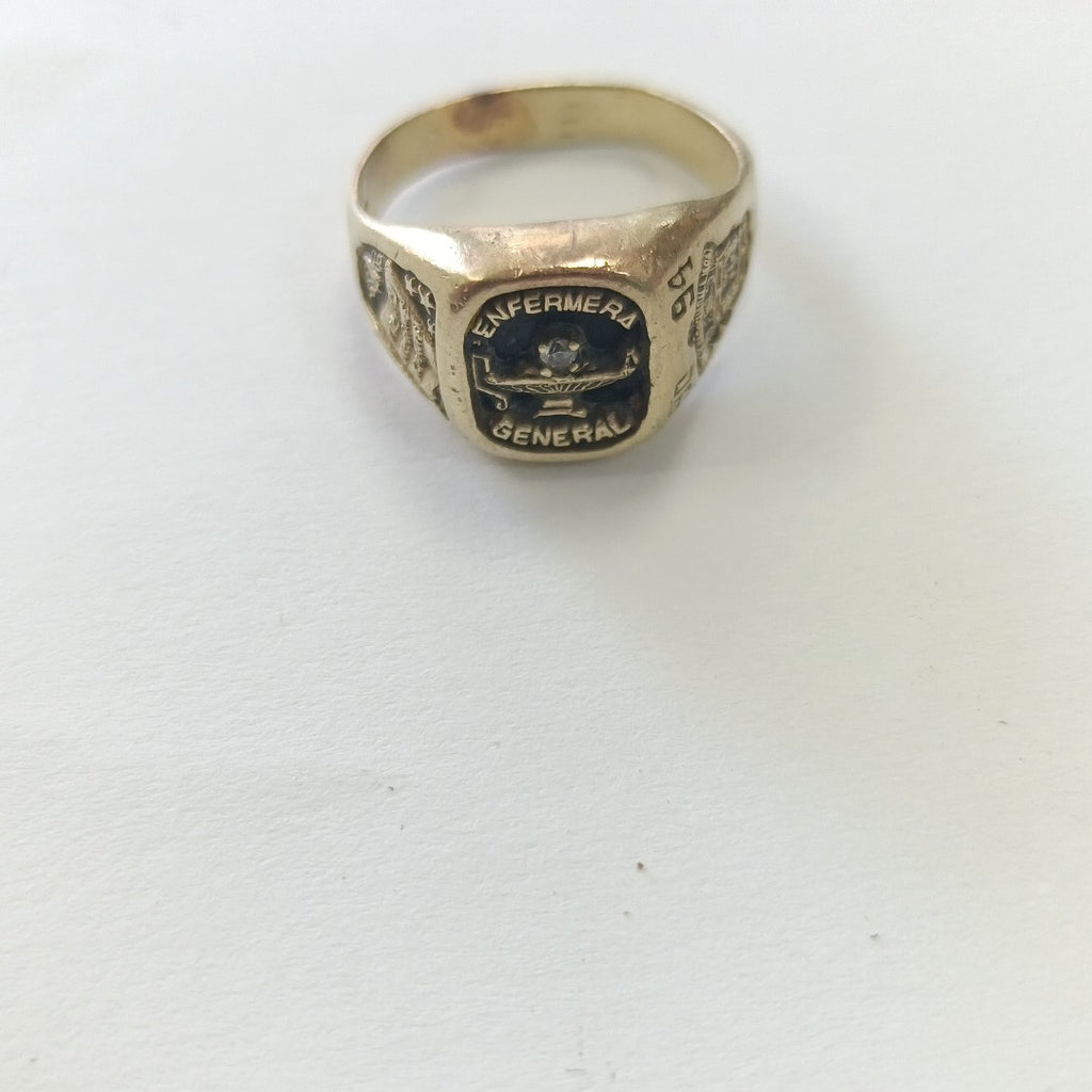 ANILLO DE GRADUACIÓN ORO 8 K 5,30 GRMS (SEMINUEVO)