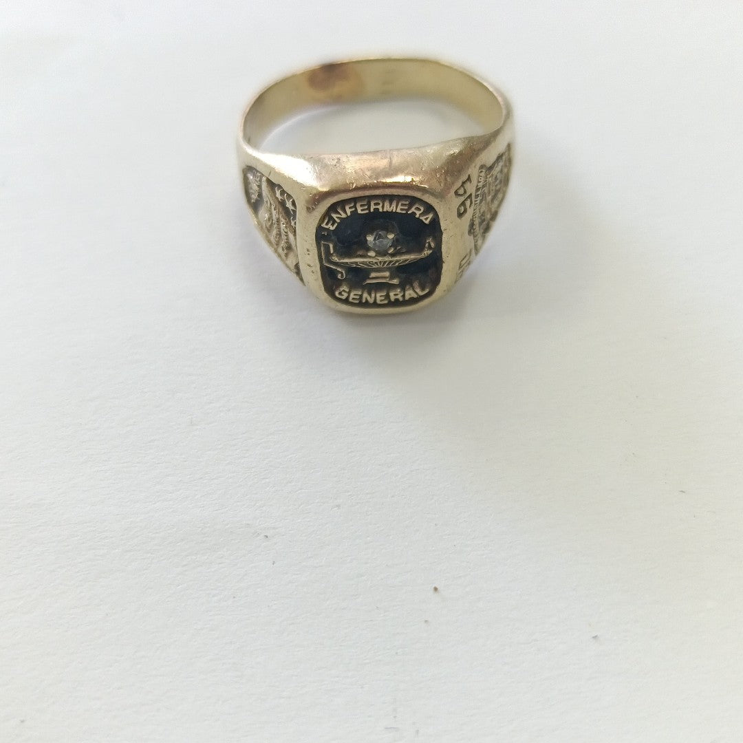 ANILLO DE GRADUACIÓN ORO 8 K 5,30 GRMS (SEMINUEVO)