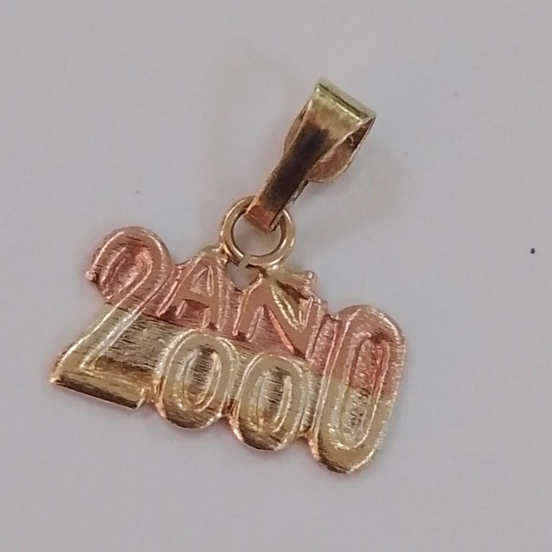 DIJE ORO COMBINADO 8 K 0,60 GRMS (SEMINUEVO)