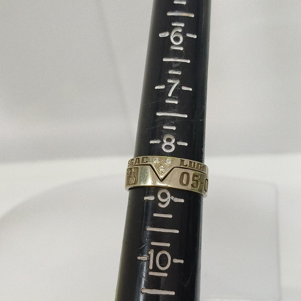 ANILLO DE GRADUACIÓN ORO 14 K 4,70 GRMS (SEMINUEVO)