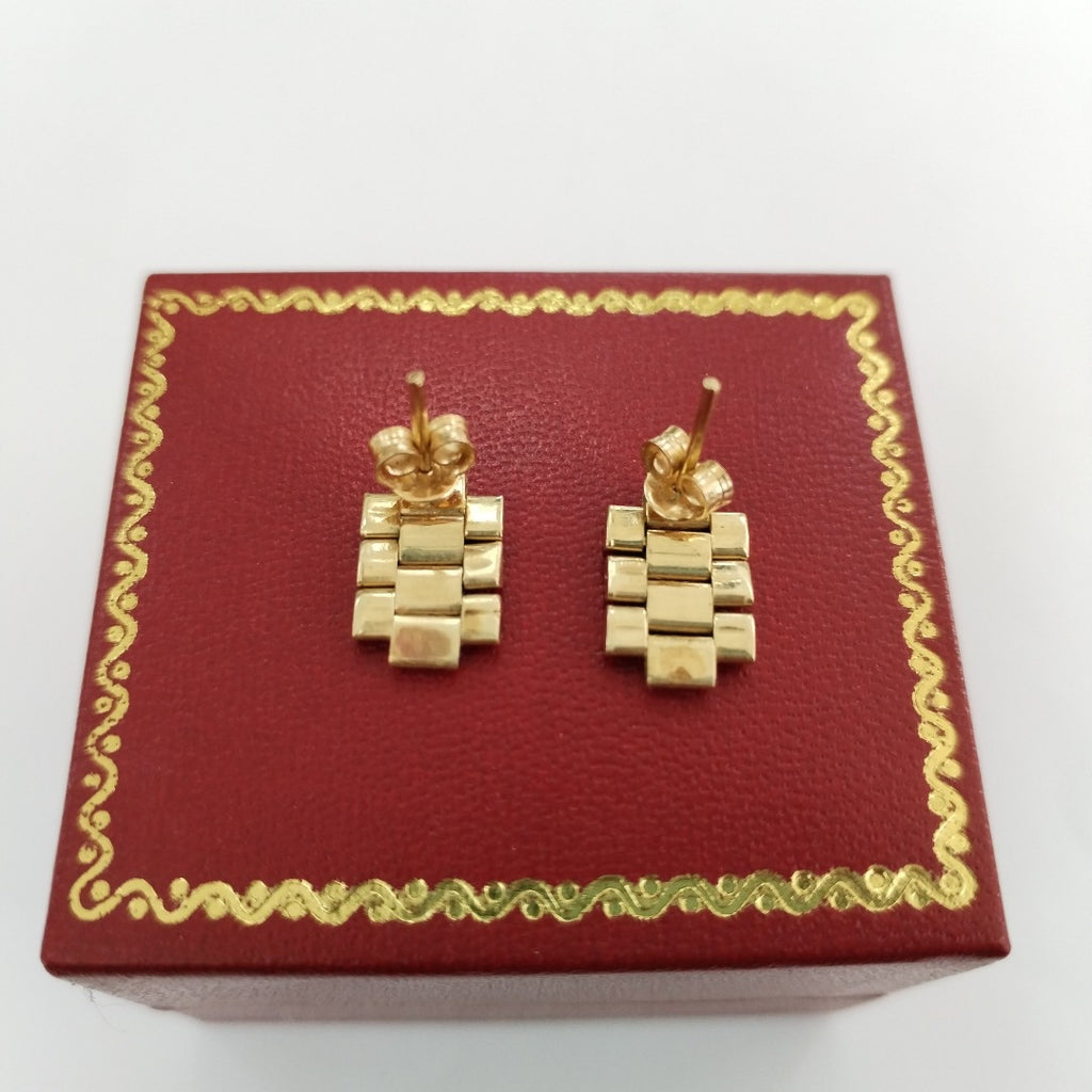 ARETES PAR ORO 14 K 2,00 GRMS (SEMINUEVO)