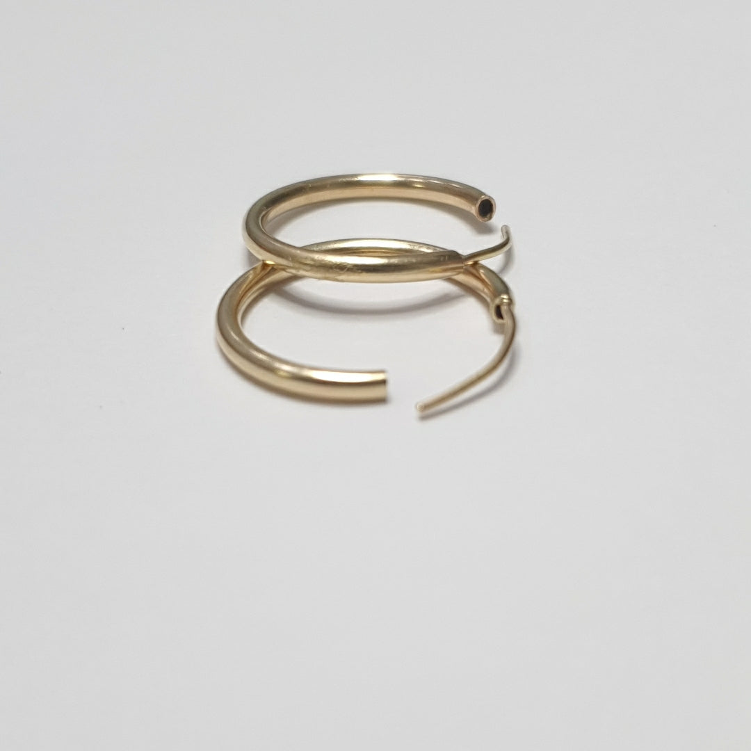 ARRACADAS PAR ORO 14 K 1,20 GRMS (SEMINUEVO)