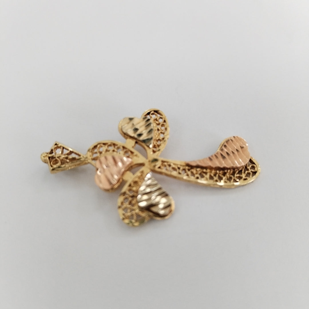 DIJE ORO, ORO COMBINADO 14 K 2 GRMS (SEMINUEVO)
