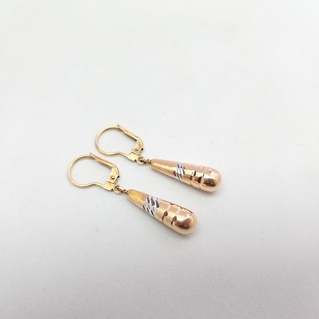ARETES PAR ORO 14 K 3.2 GRMS (SEMINUEVO)
