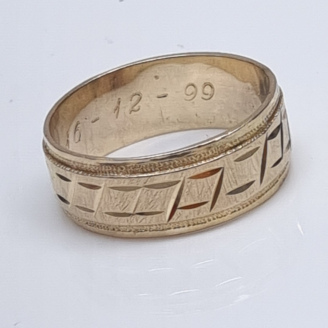ARGOLLA ORO 10 K 6.9 GRMS (SEMINUEVO)