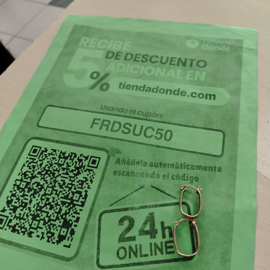 ARRACADAS PAR ORO 10 K 3,20 GRMS (SEMINUEVO)