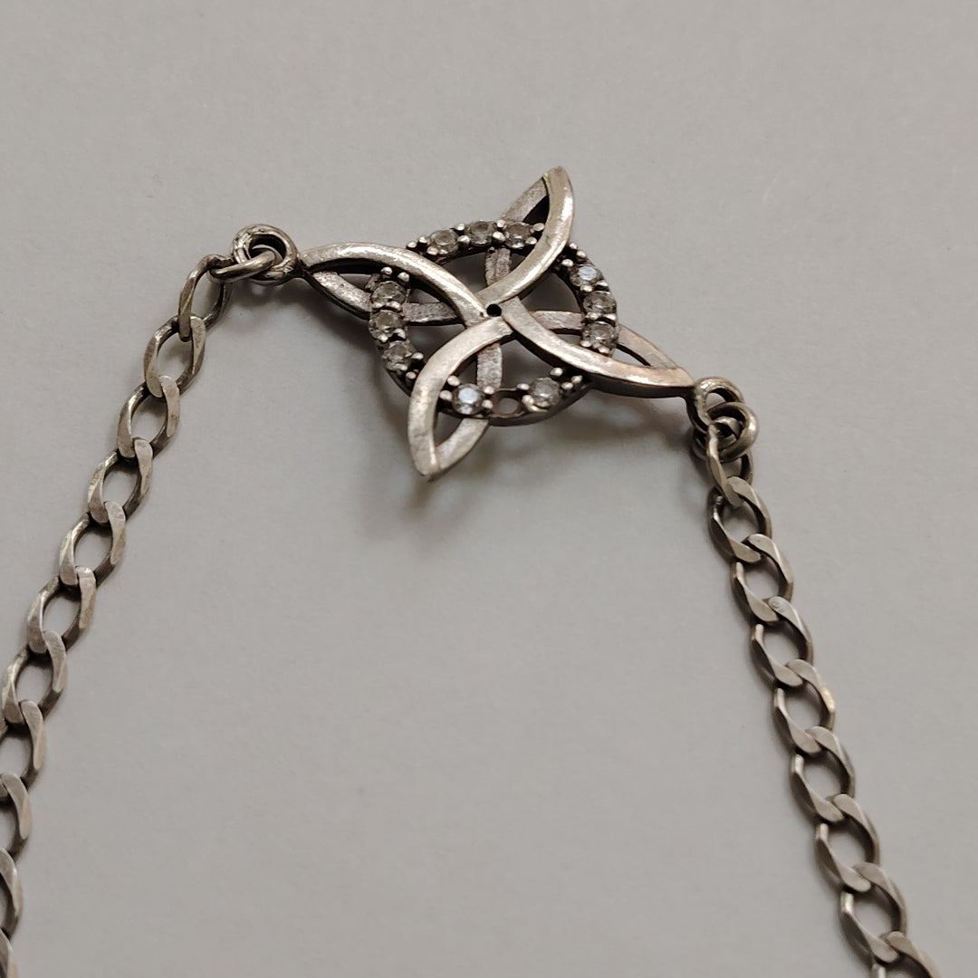 CADENA, PULSERA PLATA 12.3 GRMS (SEMINUEVO)