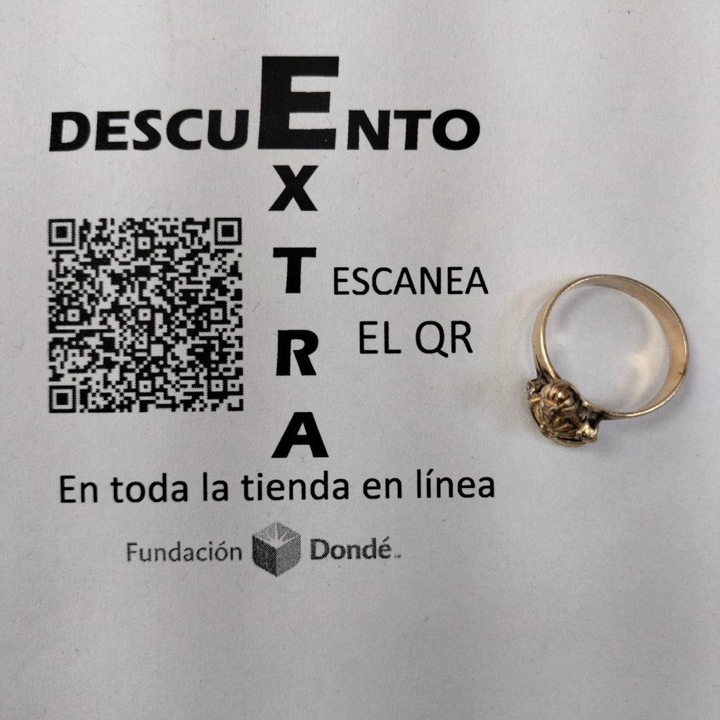 ANILLO ORO 14 K 3.9 GRMS (SEMINUEVO)