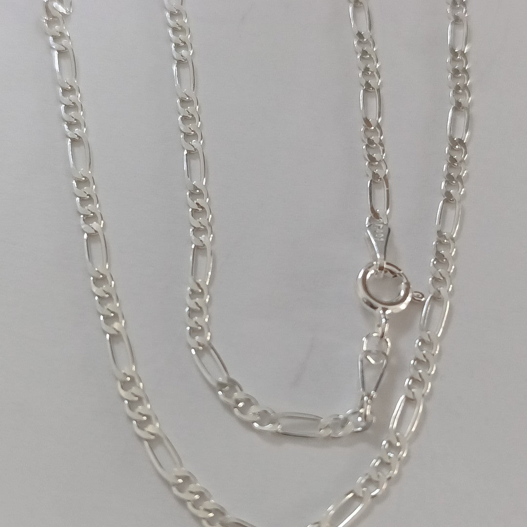 CADENA 3X1 PLATA .925 55 CM 4.52 GR (NUEVO)