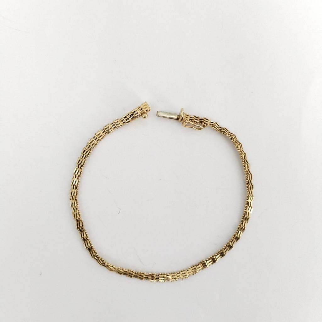 PULSERA ORO 14 K 5.5 GRMS (SEMINUEVO)