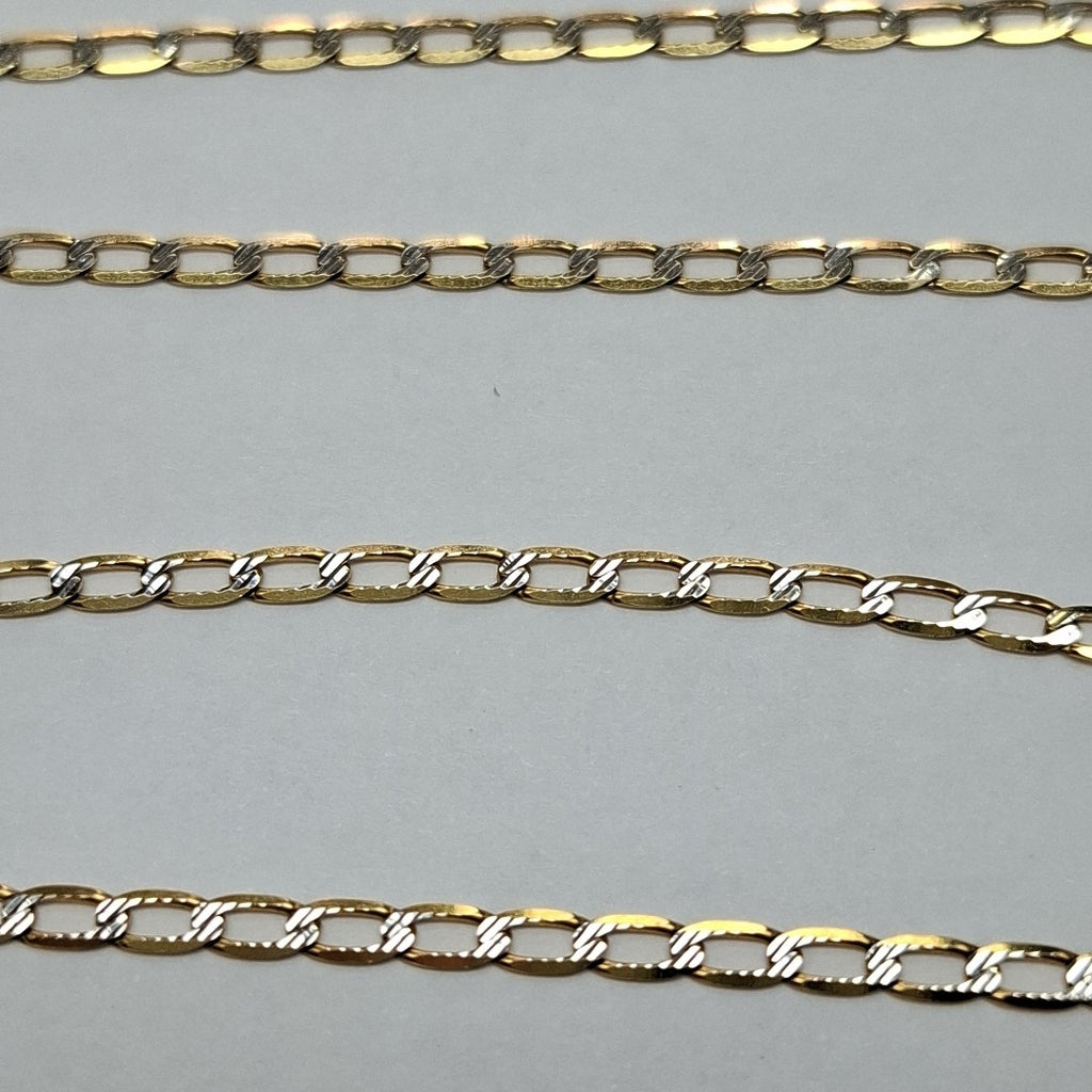 CADENA ORO,PLATINO 10 K 4,20 GRMS (SEMINUEVO)