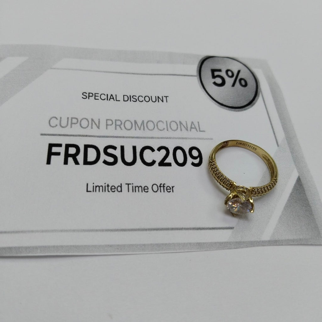 ANILLO ORO 10 K 2.8 GRMS (SEMINUEVO)