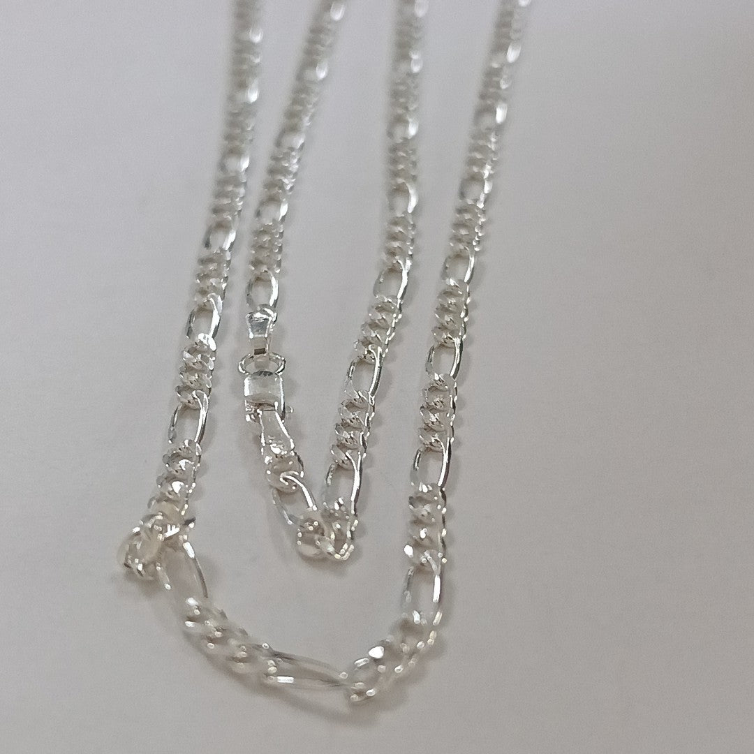 CADENA 3X1 PLATA .925 60 CM 8.22 GR (NUEVO)