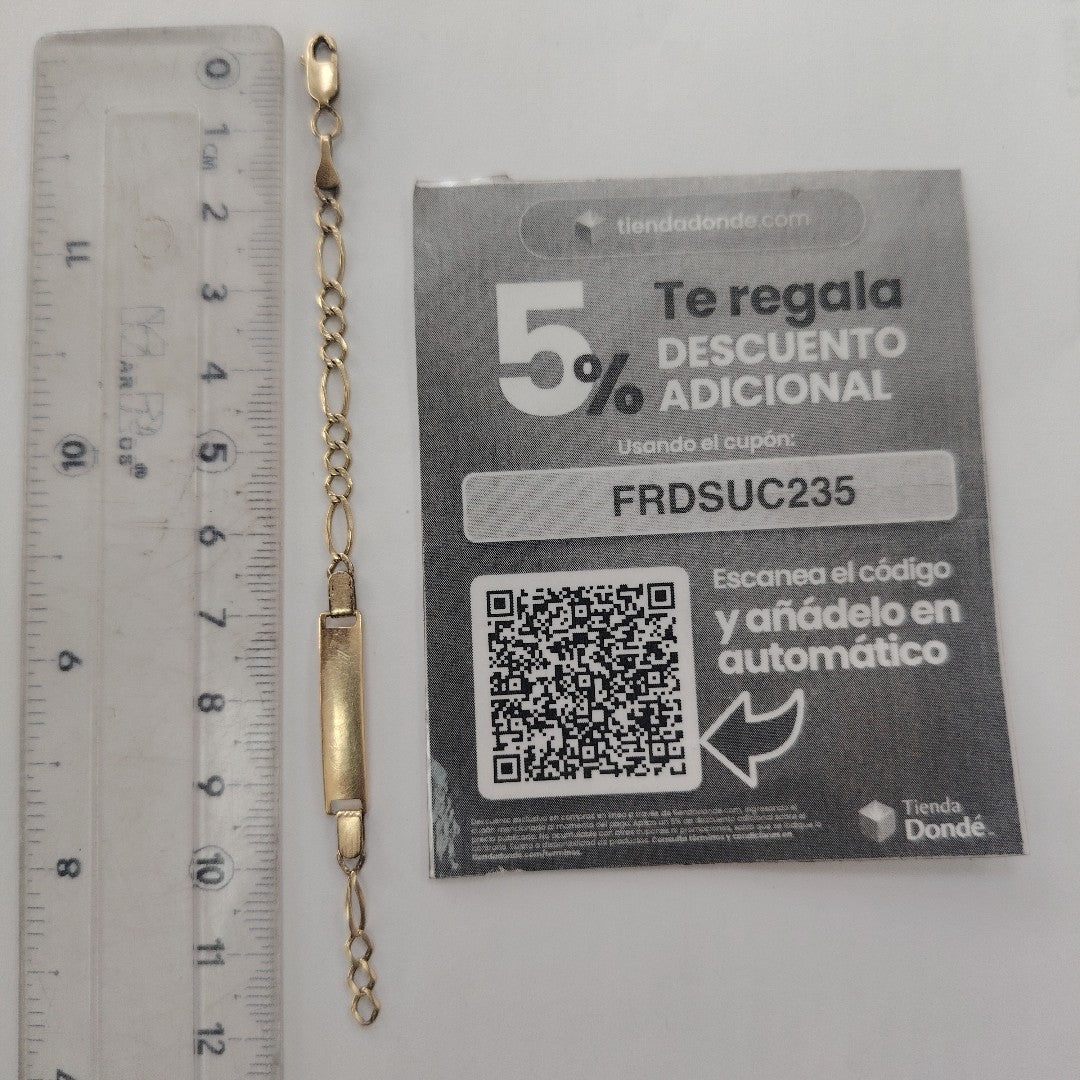 ESCLAVA ORO 10 K 2.4 GRMS (SEMINUEVO)