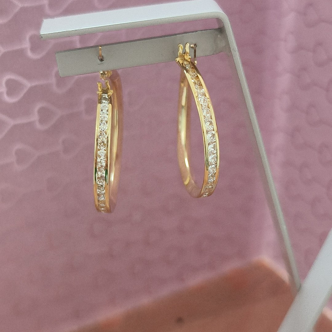 ARRACADAS PAR ORO 14 K 6 GRMS (SEMINUEVO)