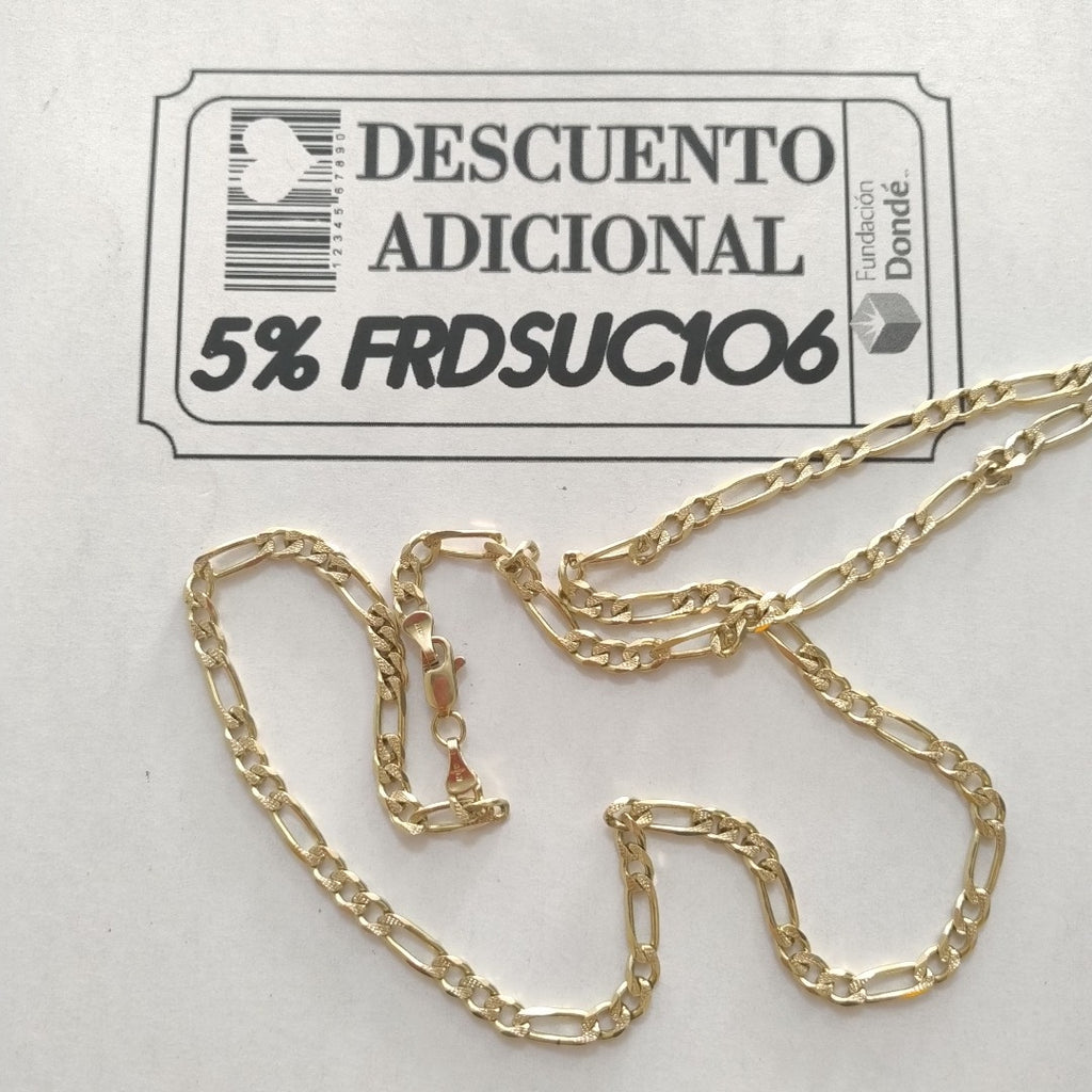 CADENA ORO 14 K 24,60 GRMS (SEMINUEVO)