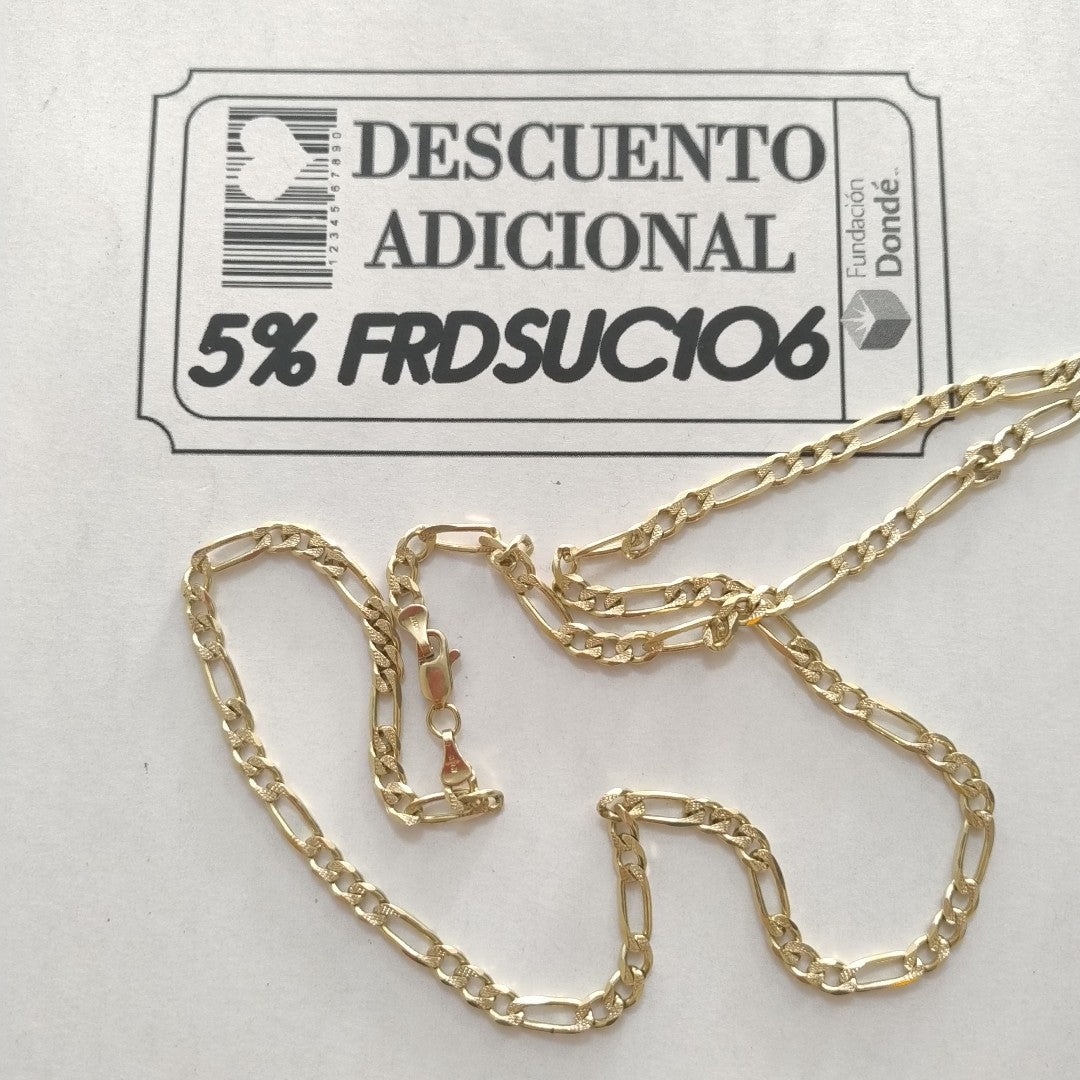 CADENA ORO 14 K 24,60 GRMS (SEMINUEVO)