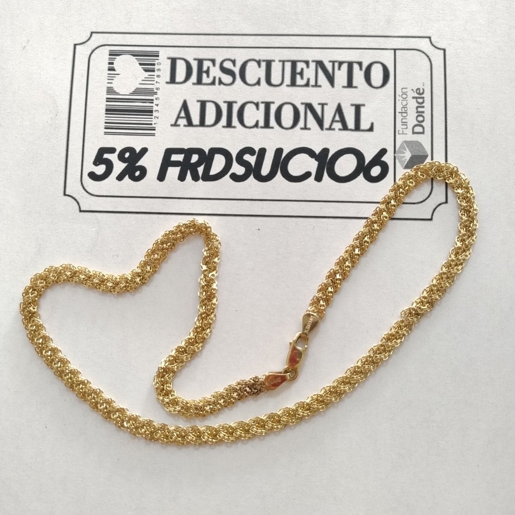 GARGANTILLA ORO 10 K 13,40 GRMS (SEMINUEVO)