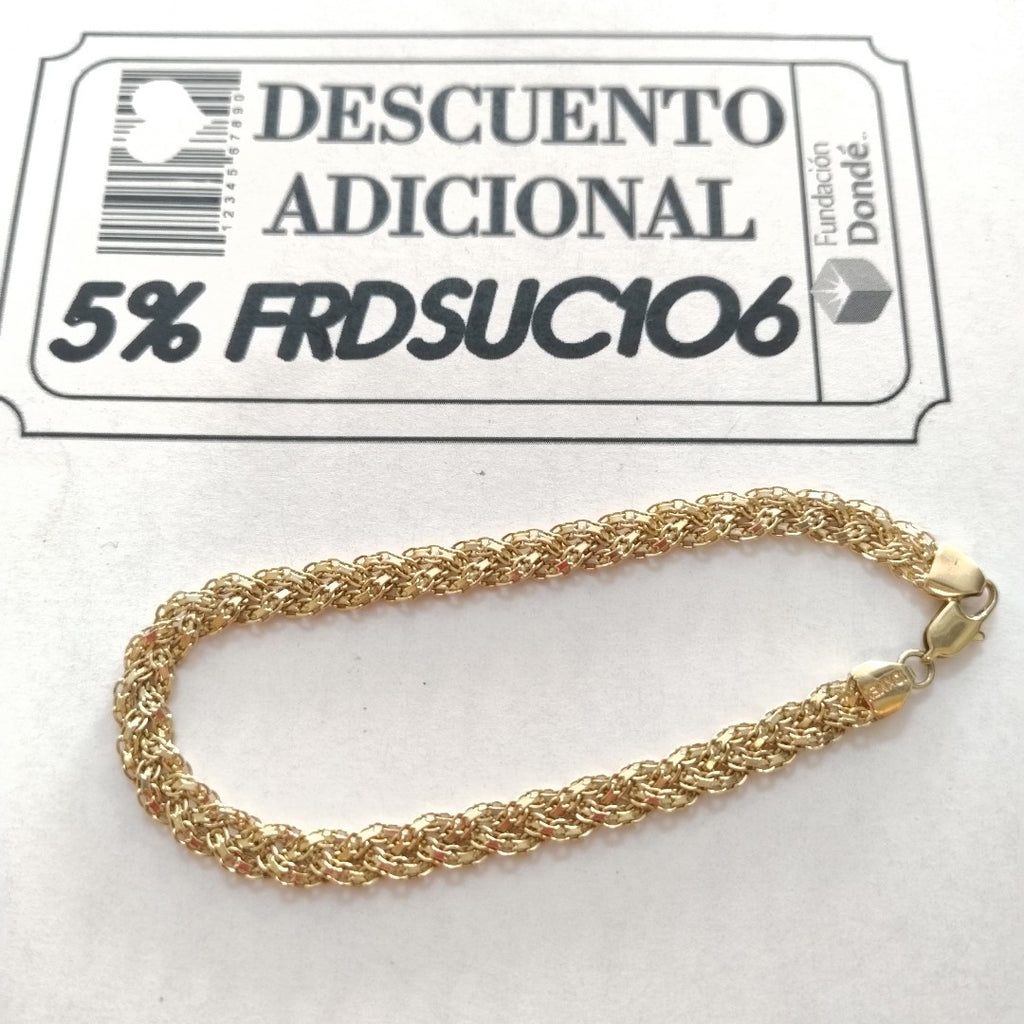 PULSERA ORO 10 K 8,30 GRMS (SEMINUEVO)