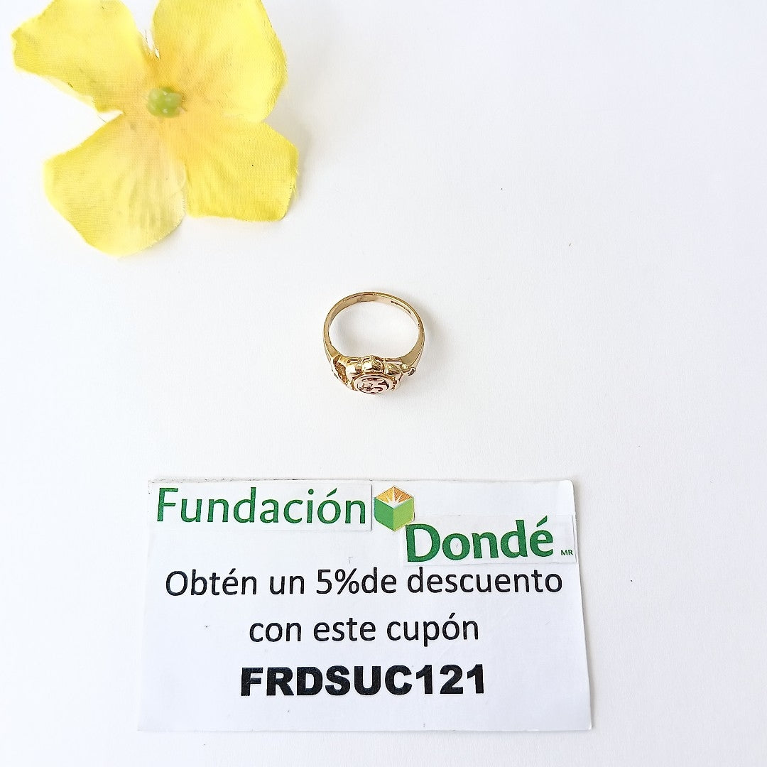 ANILLITO ORO 10 K 2.5 GRMS (SEMINUEVO)