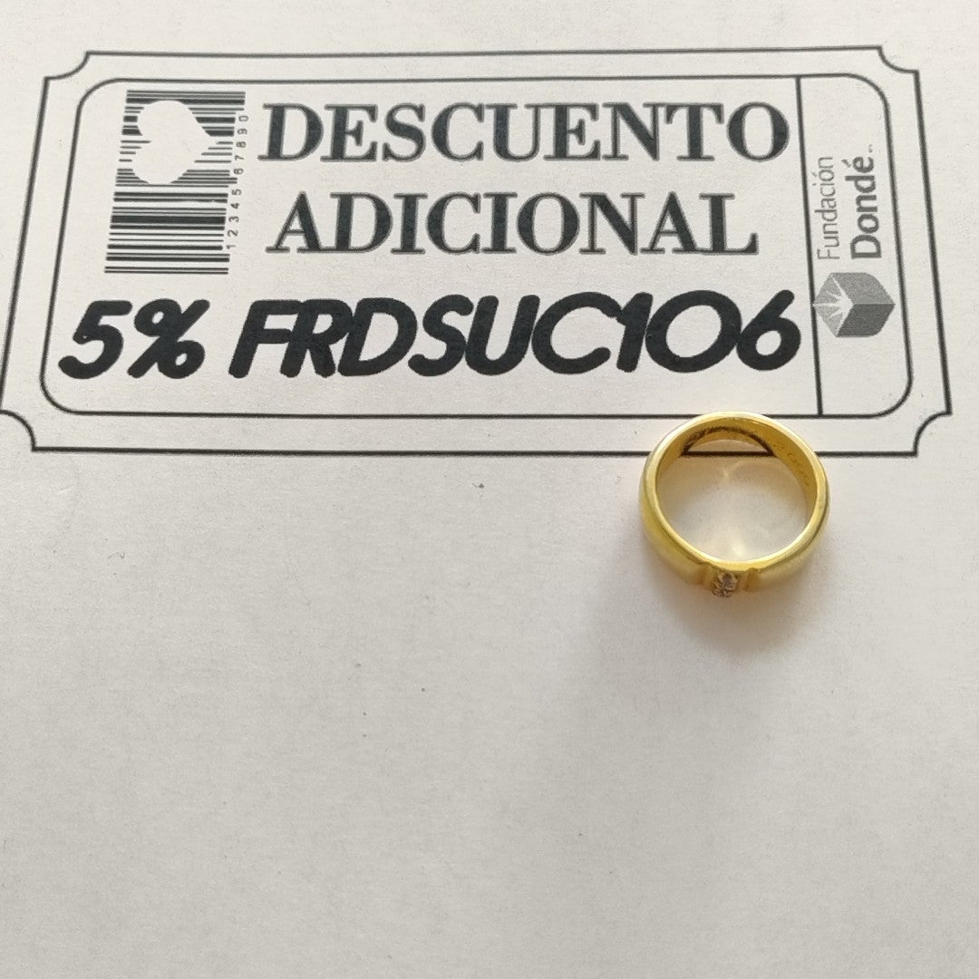 ARGOLLA ORO 14 K 9,30 GRMS (SEMINUEVO)