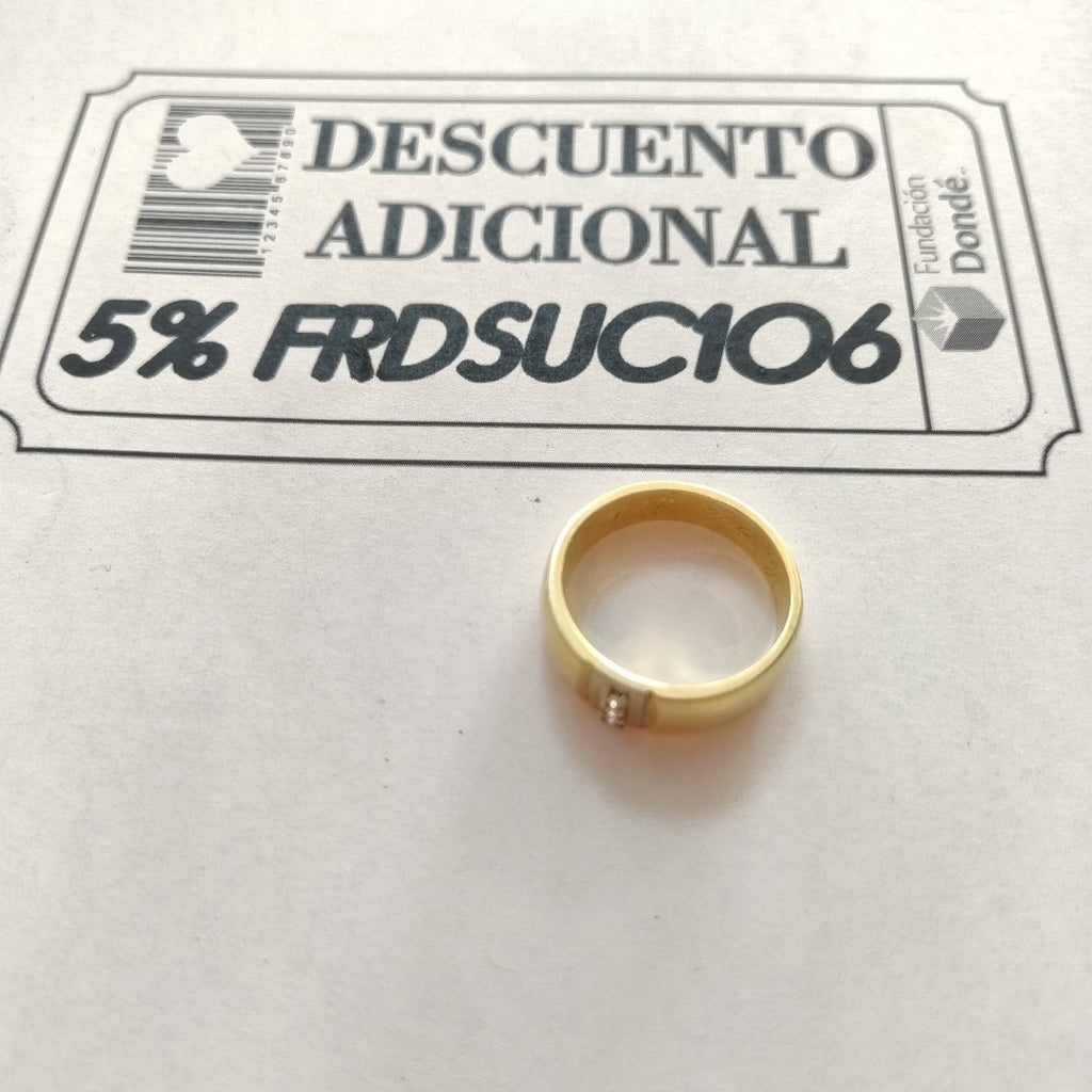 ARGOLLA ORO 14 K 10,90 GRMS (SEMINUEVO)