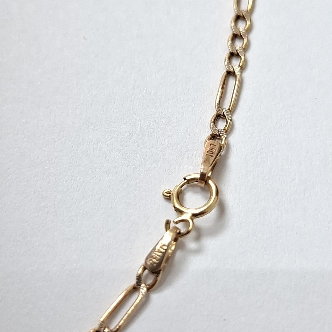 CADENA, CRUCIFIJO ORO 10 K 3.8 GRMS (SEMINUEVO)
