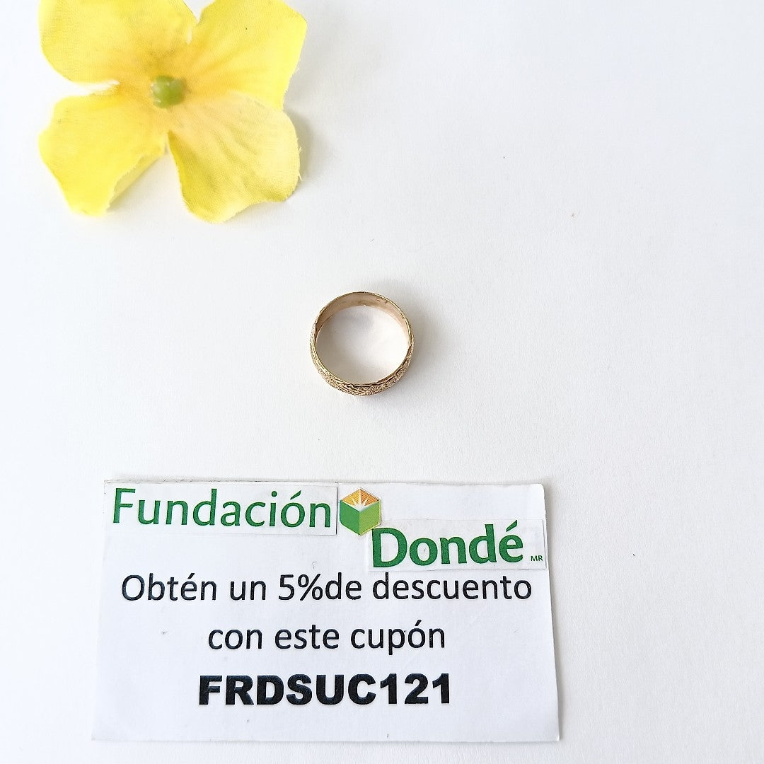 ARGOLLA ORO 8 K 1.1 GRMS (SEMINUEVO)