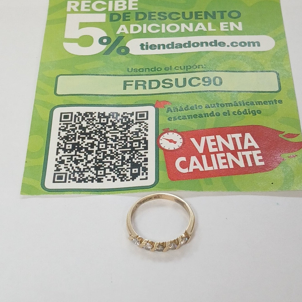 ANILLITO,OTRO ORO 18 K 2,30 GRMS (SEMINUEVO)
