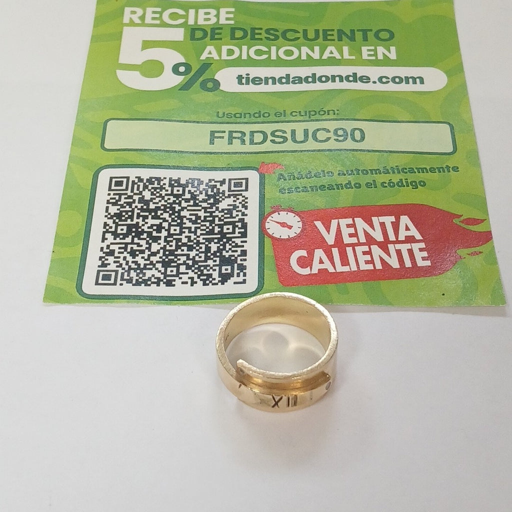ANILLO ORO 14 K 10,10 GRMS (SEMINUEVO)