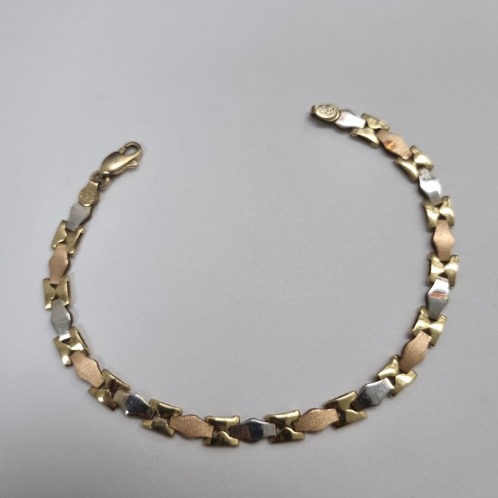 PULSERA ORO,ORO COMBINADO 10 K 4,40 GRMS (SEMINUEVO)
