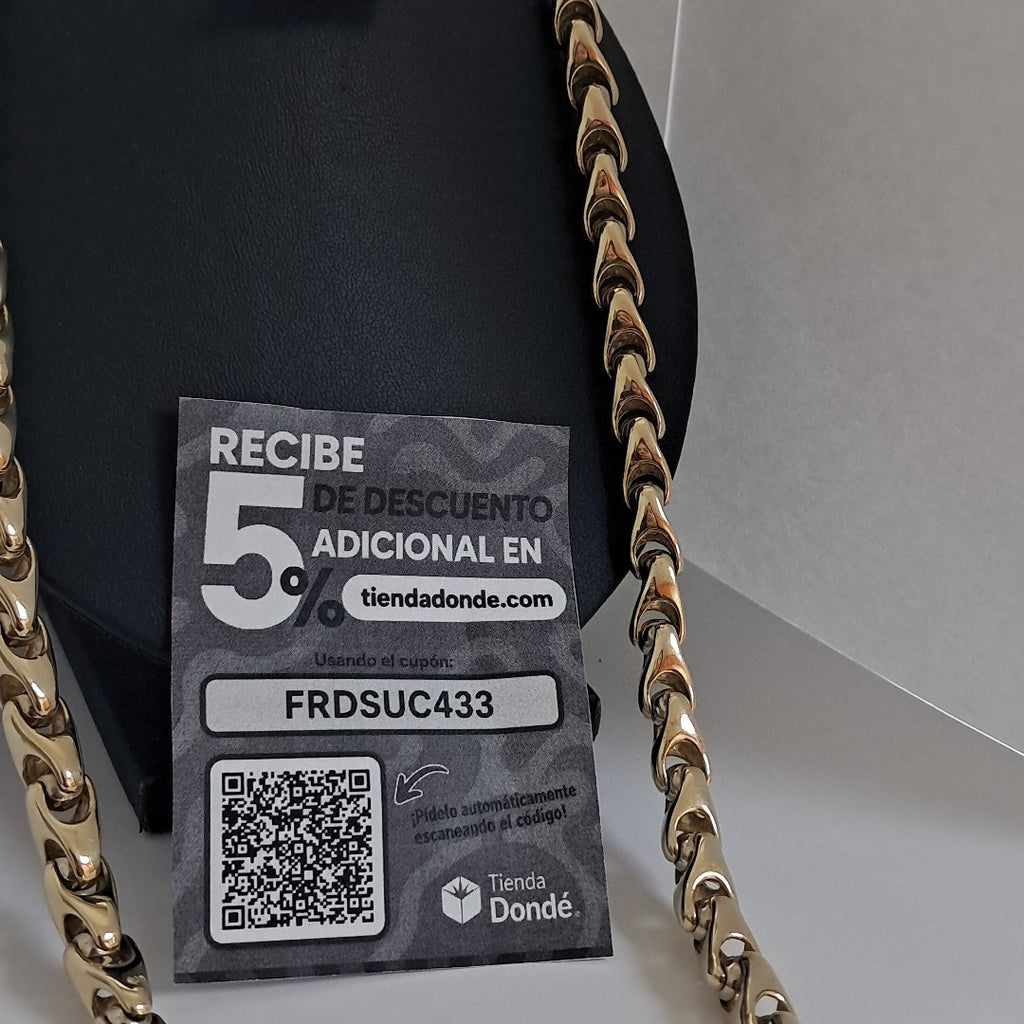 CADENA ORO 10 K 168.7 GRMS (SEMINUEVO)