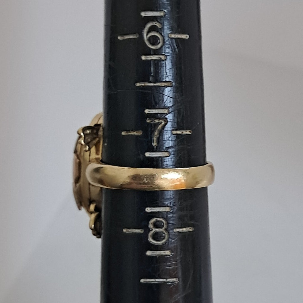 ANILLITO ORO COMBINADO 14 K 10,90 GRMS (SEMINUEVO)