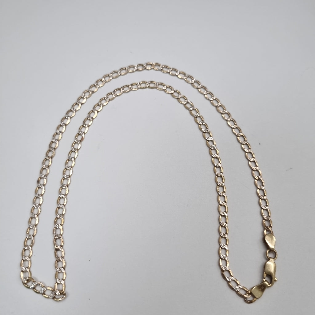 CADENA ORO,RODIADO 10 K 3,60 GRMS (SEMINUEVO)