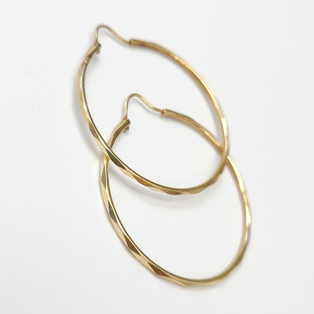 ARRACADAS PAR ORO 14 K 3.1 GRMS (SEMINUEVO)