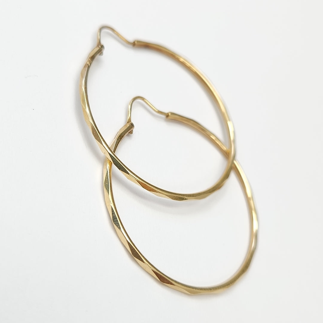 ARRACADAS PAR ORO 14 K 3.1 GRMS (SEMINUEVO)