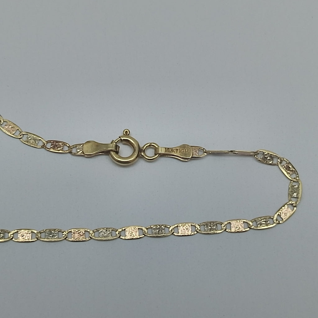 CADENA ORO 14 K 2,50 GRMS (SEMINUEVO)