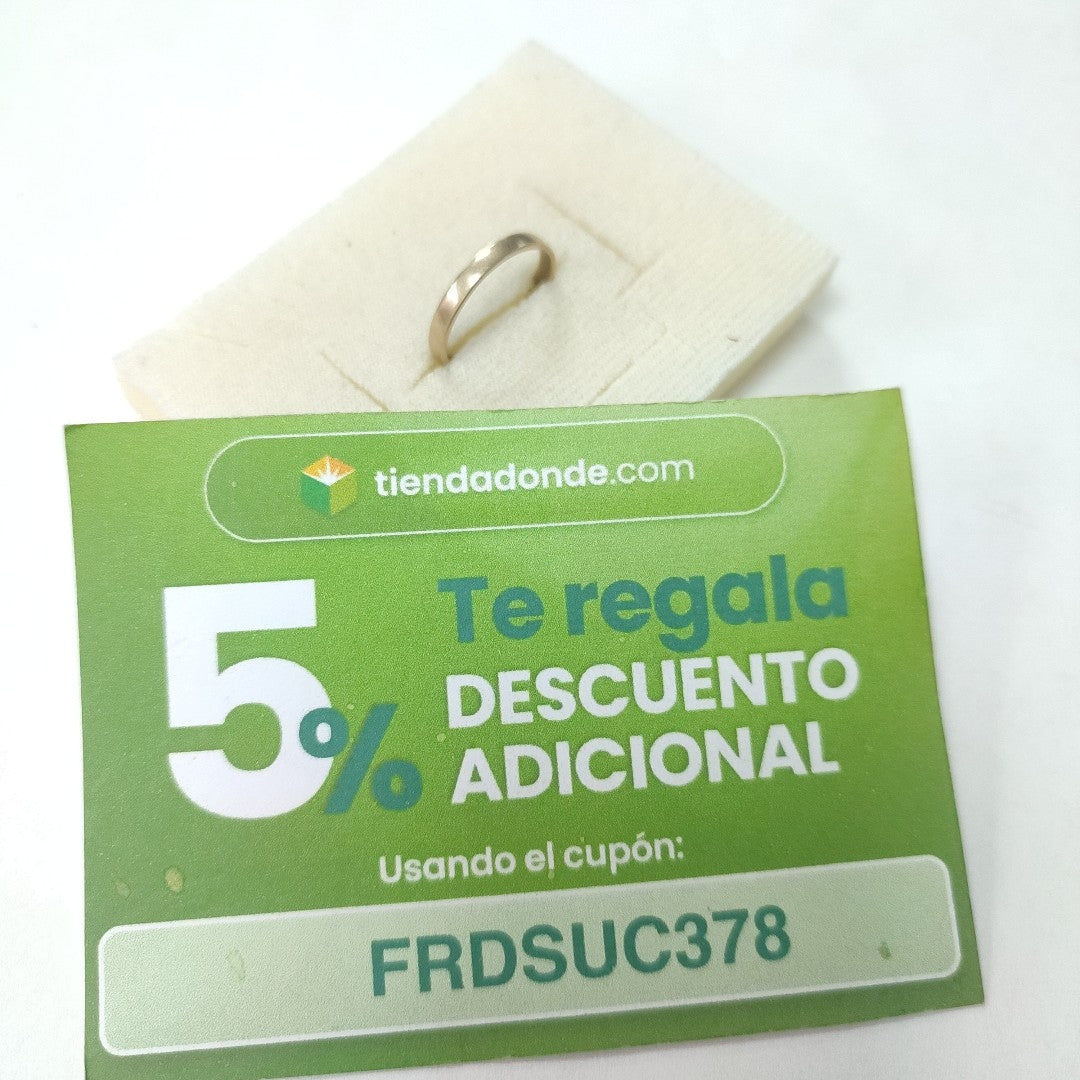 ARGOLLA ORO 8 K 1,80 GRMS (SEMINUEVO)