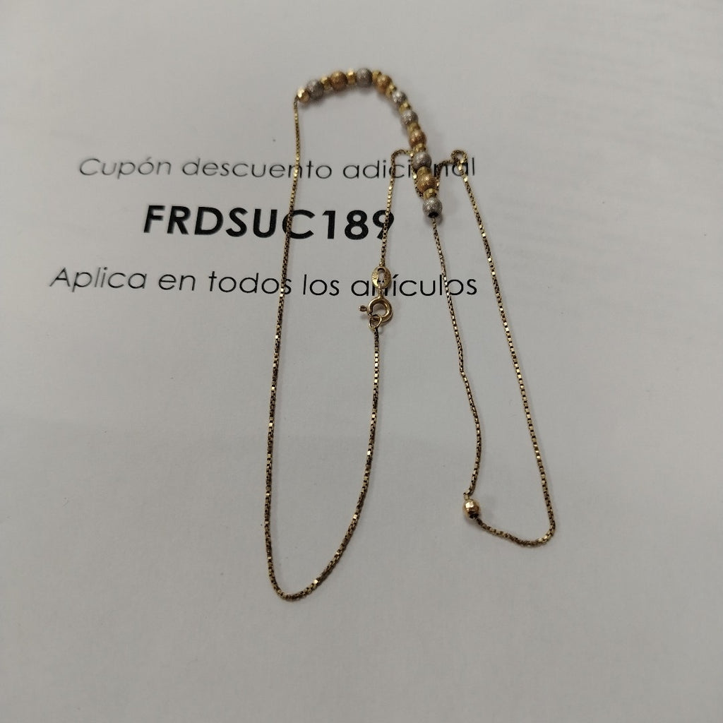 CADENA ORO 10 K 3.6 GRMS (SEMINUEVO)