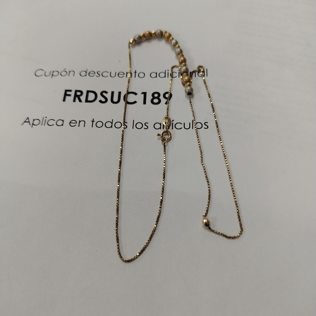 CADENA ORO 10 K 3.6 GRMS (SEMINUEVO)