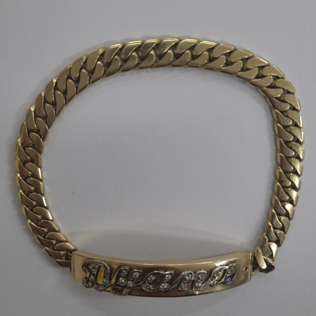 ESCLAVA ORO 14 K 33,10 GRMS (SEMINUEVO)