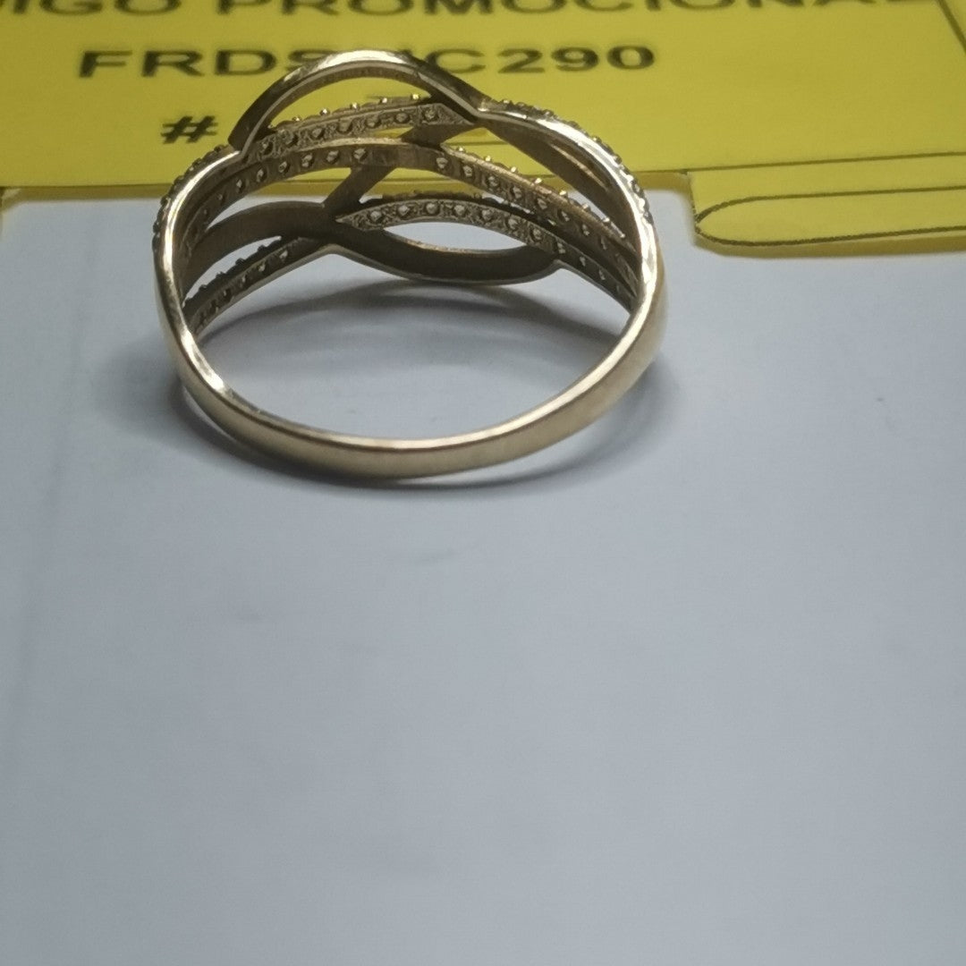 ANILLO ORO 10 K 1.5 GRMS (SEMINUEVO)